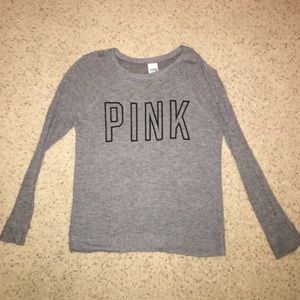 Grey Victoria’s Secret PINK Knit Sweater
